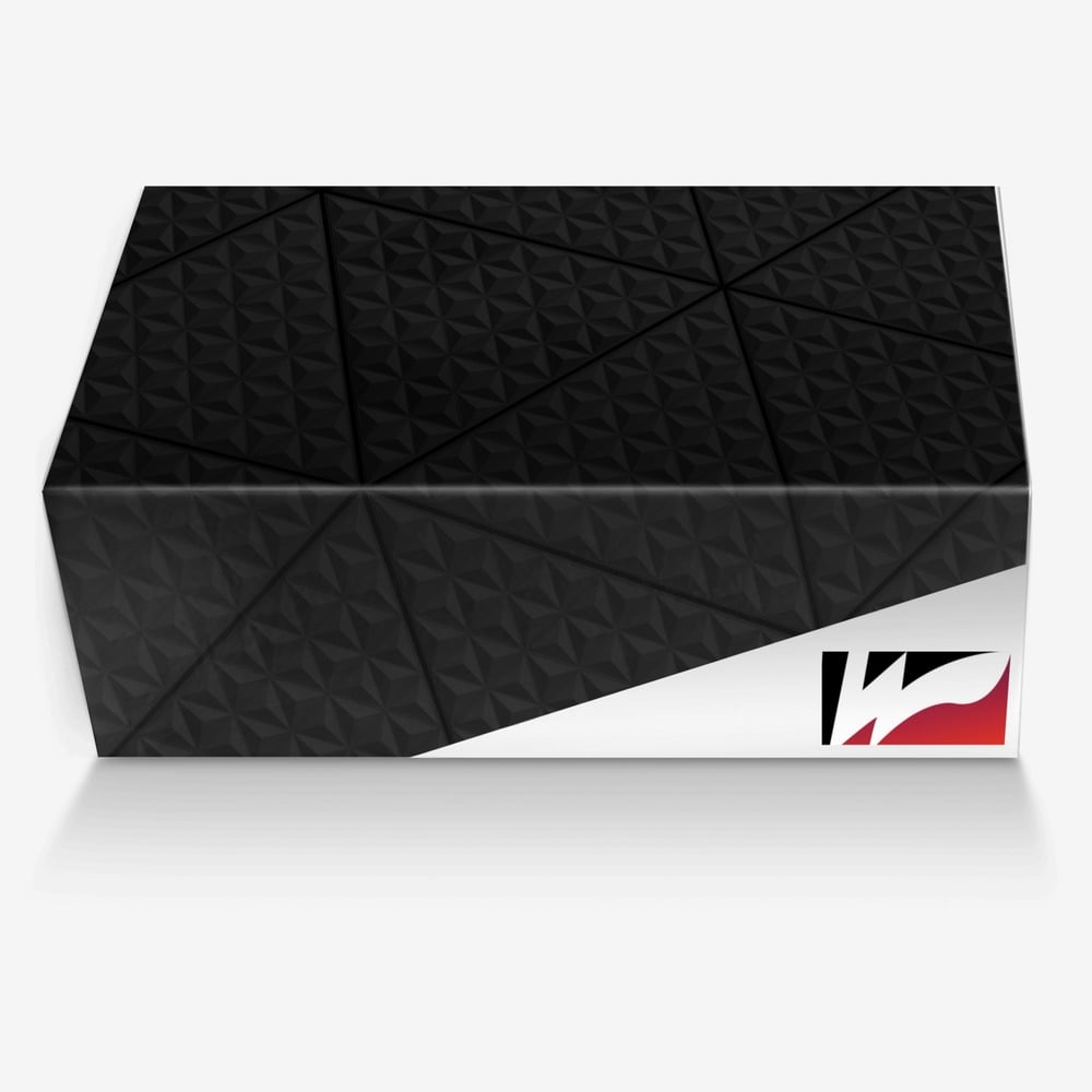 XJ-900 custom made in Italy shoes by Prowings Apparel | Box view