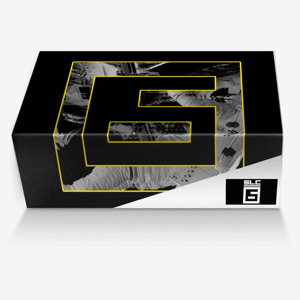 SLC-6 Deep Space custom made in Italy shoes by Kevin Martin Jr. | Box view