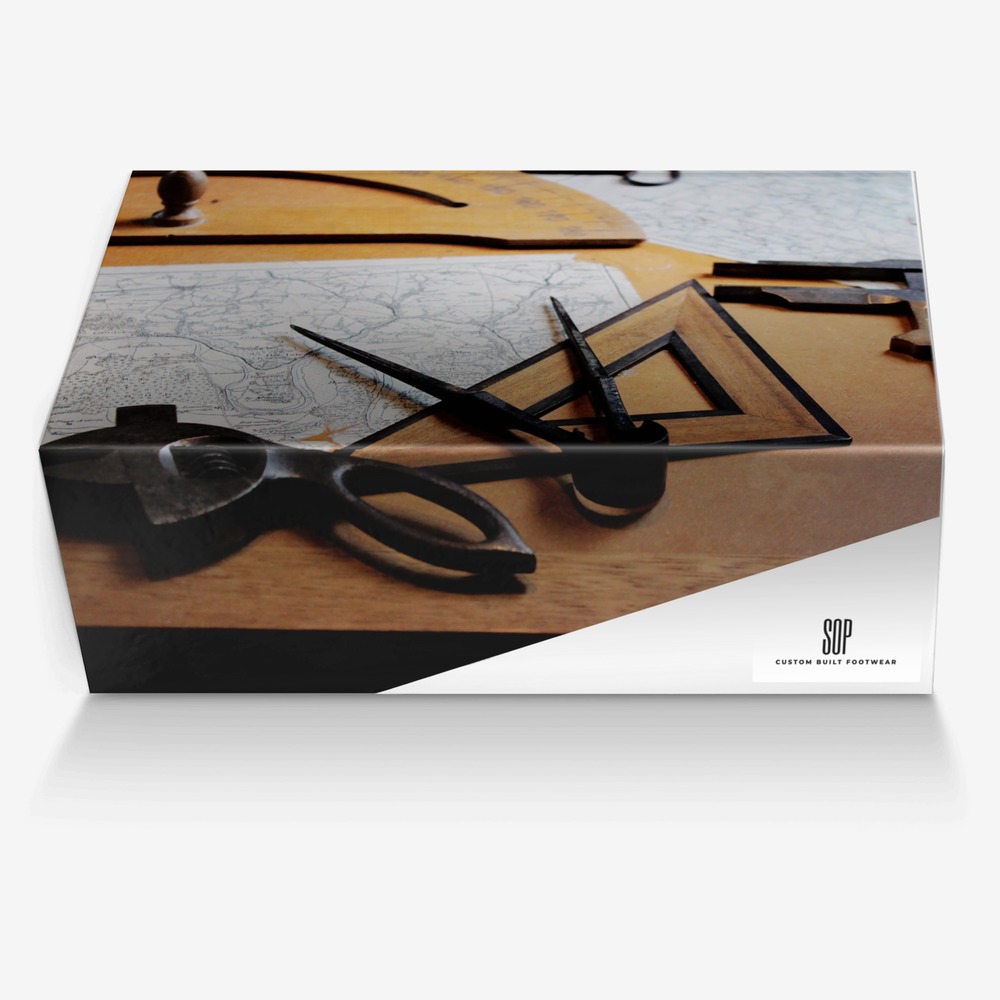 VCLC custom made in Italy shoes by Tedmund Hall | Box view