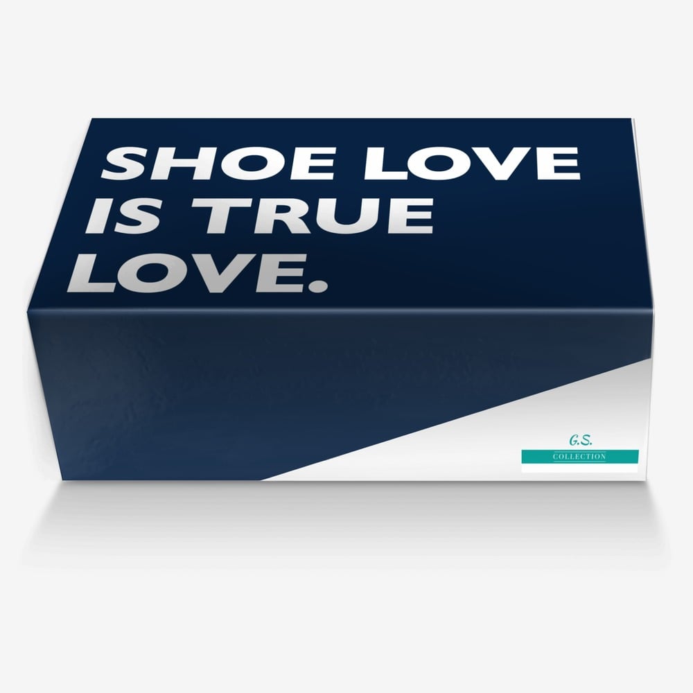 Glinda Shoes custom made in Italy shoes by Glinda Shields | Box view