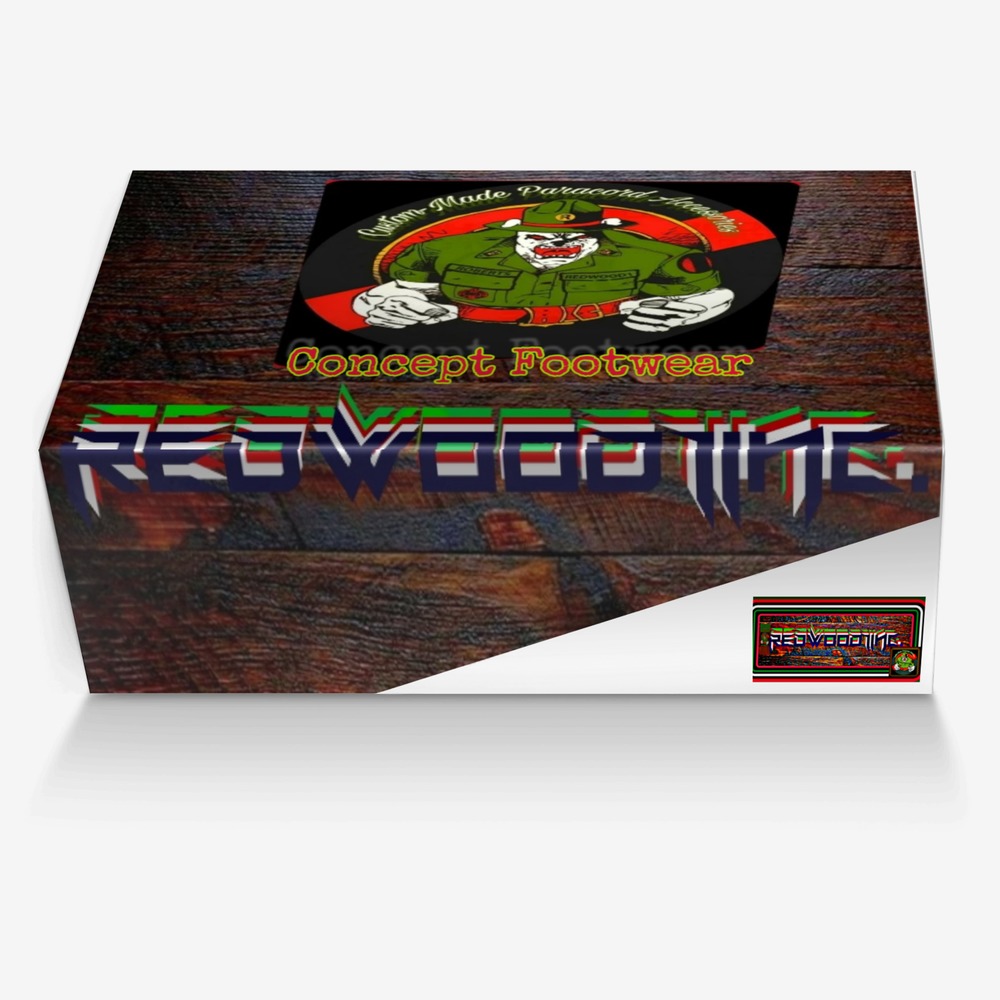 DA FORM 4856 custom made in Italy shoes by Ronald Roberts | Box view