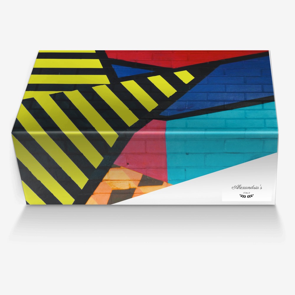 Alexandria's custom made in Italy shoes by Alex Mcbride | Box view