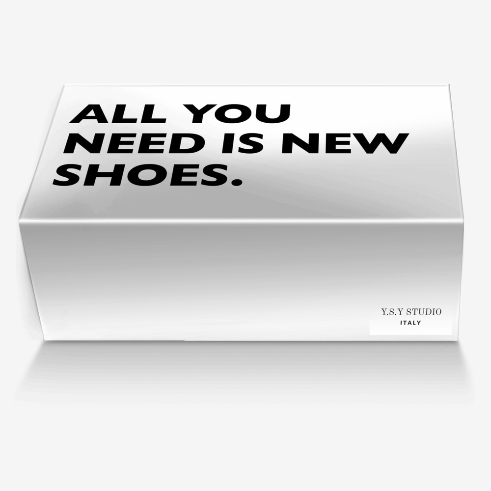 Y.S.Y STUDIO custom made in Italy shoes by Jemma Yoon | Box view