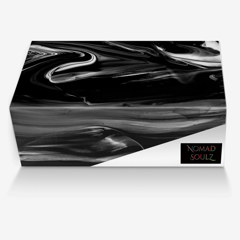 Nomad Soulz custom made in Italy shoes by Rob Dorchak | Box view