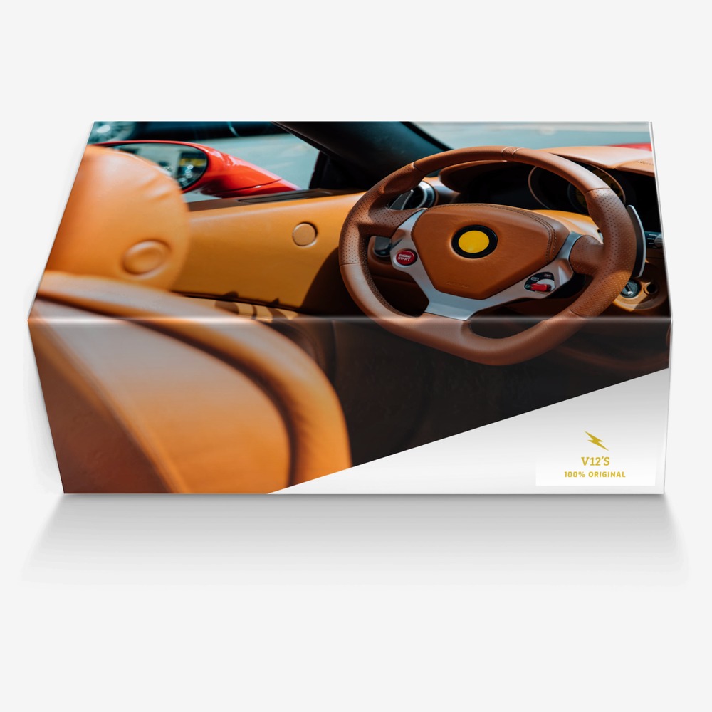 V12's custom made in Italy shoes by Craig Louis | Box view