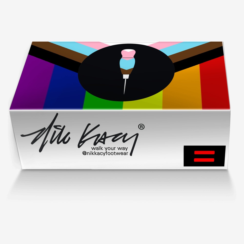 ProudAF custom made in Italy shoes by NiK Kacy Footwear | Box view