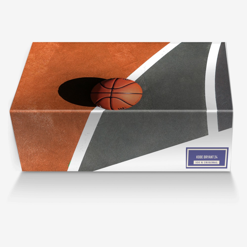 Kobe Bryant  custom made in Italy shoes by Audrey B | Box view