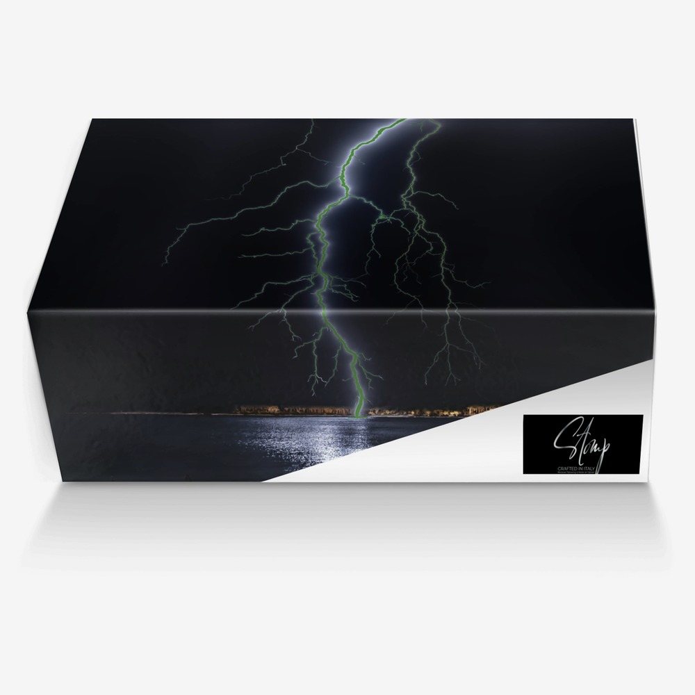 Floug'e custom made in Italy shoes by Krystal R. Mcgee | Box view