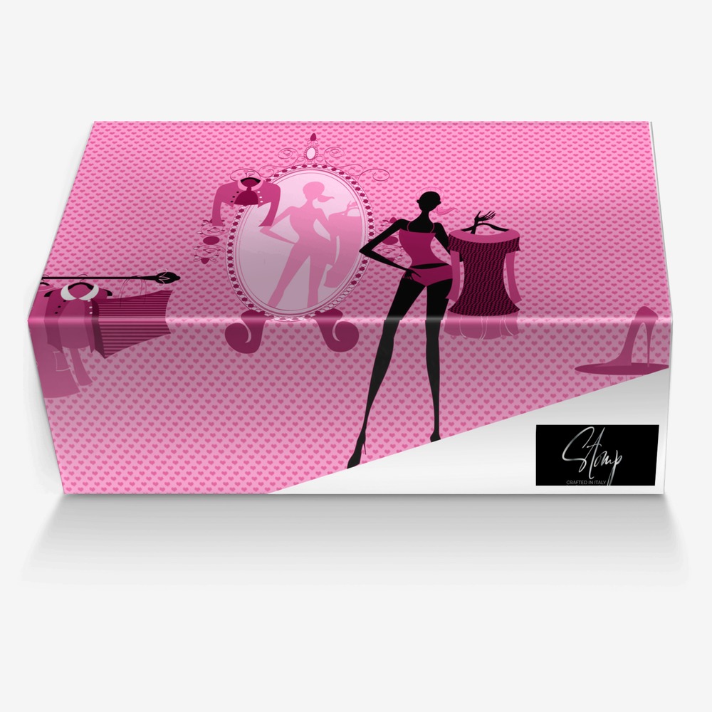 CHELLE'  custom made in Italy shoes by Krystal R. Mcgee | Box view
