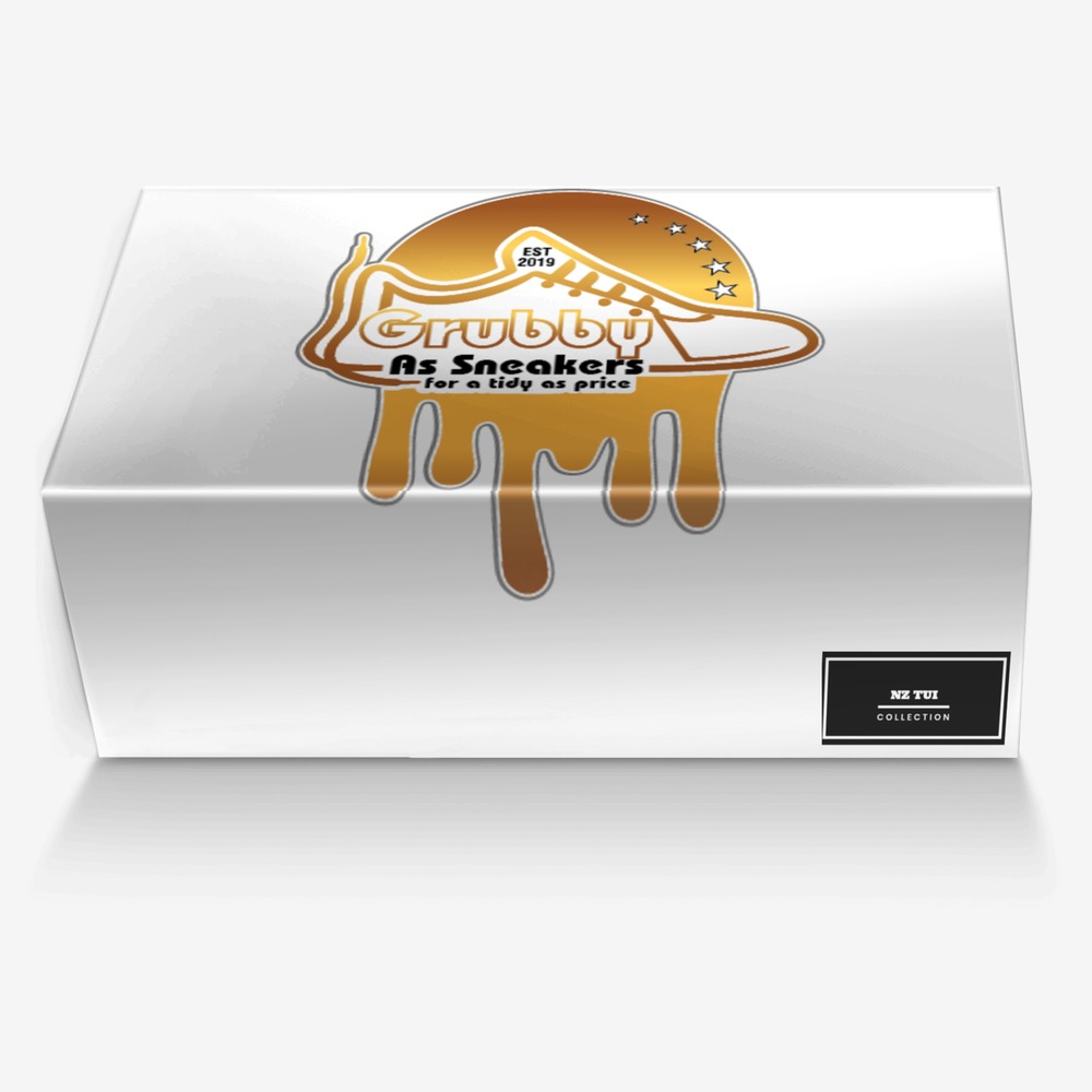 NZ Tui custom made in Italy shoes by Mista Katene | Box view