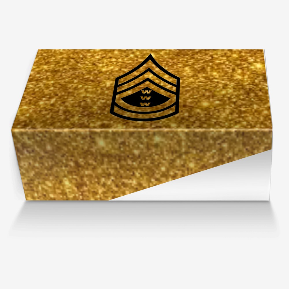 Queen Abijah custom made in Italy shoes by John H. Harris, Jr. | Box view