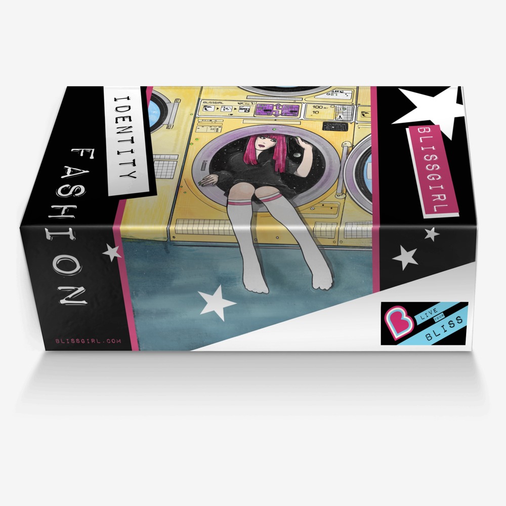 ElectroMagnetic custom made in Italy shoes by Bliss Girl | Box view