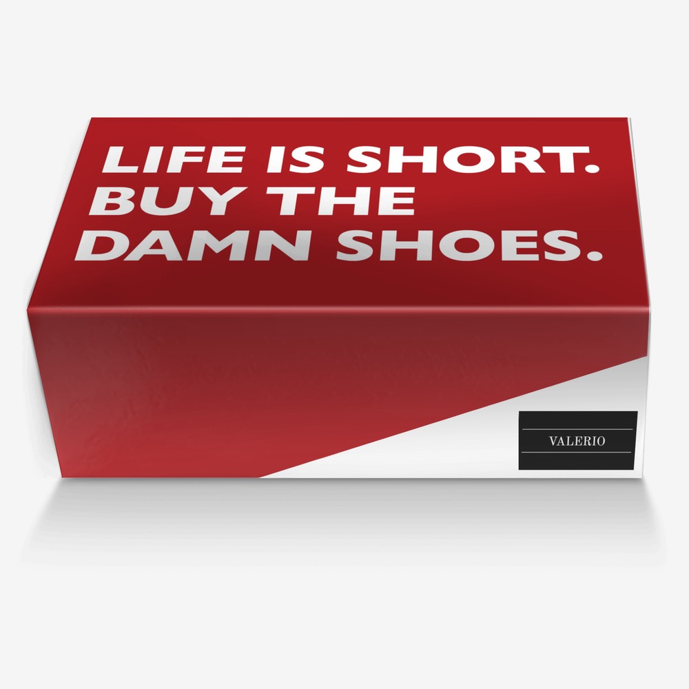 VALERIO custom made in Italy shoes by Sonu Mandal | Box view