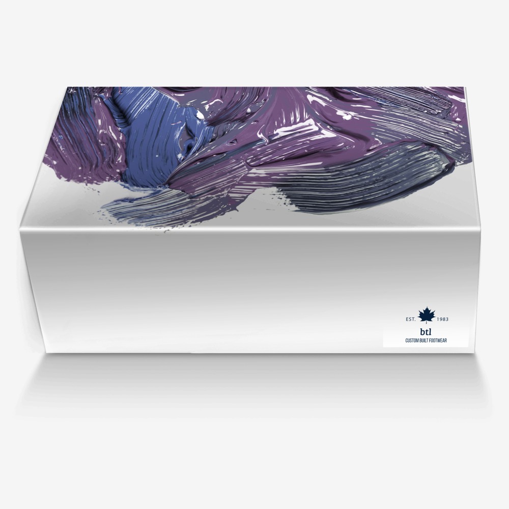 btl custom made in Italy shoes by Betul Muminoglu | Box view