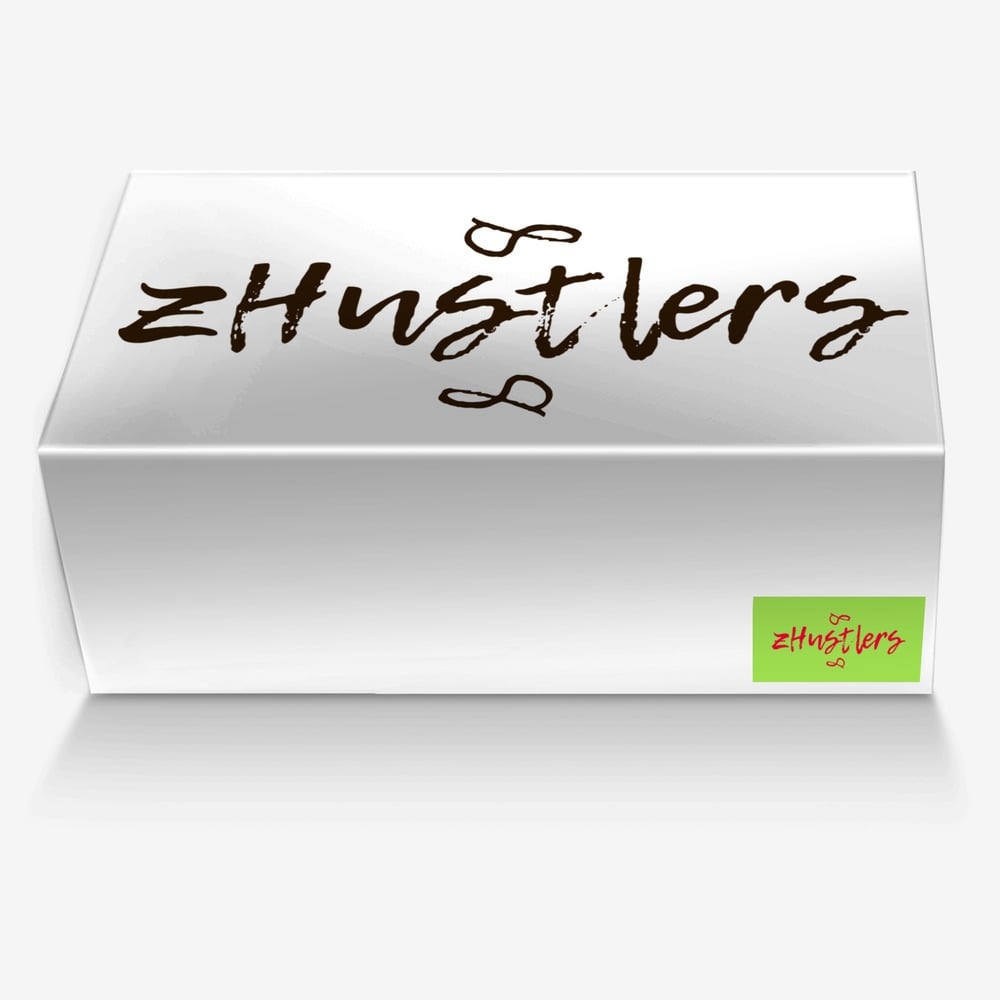 zHustlers custom made in Italy shoes by Martins Ate | Box view