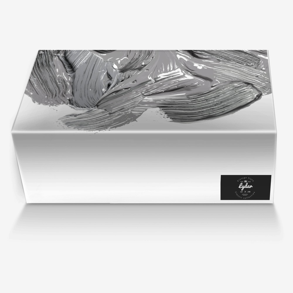 Lydar custom made in Italy shoes by Luke Peterson | Box view