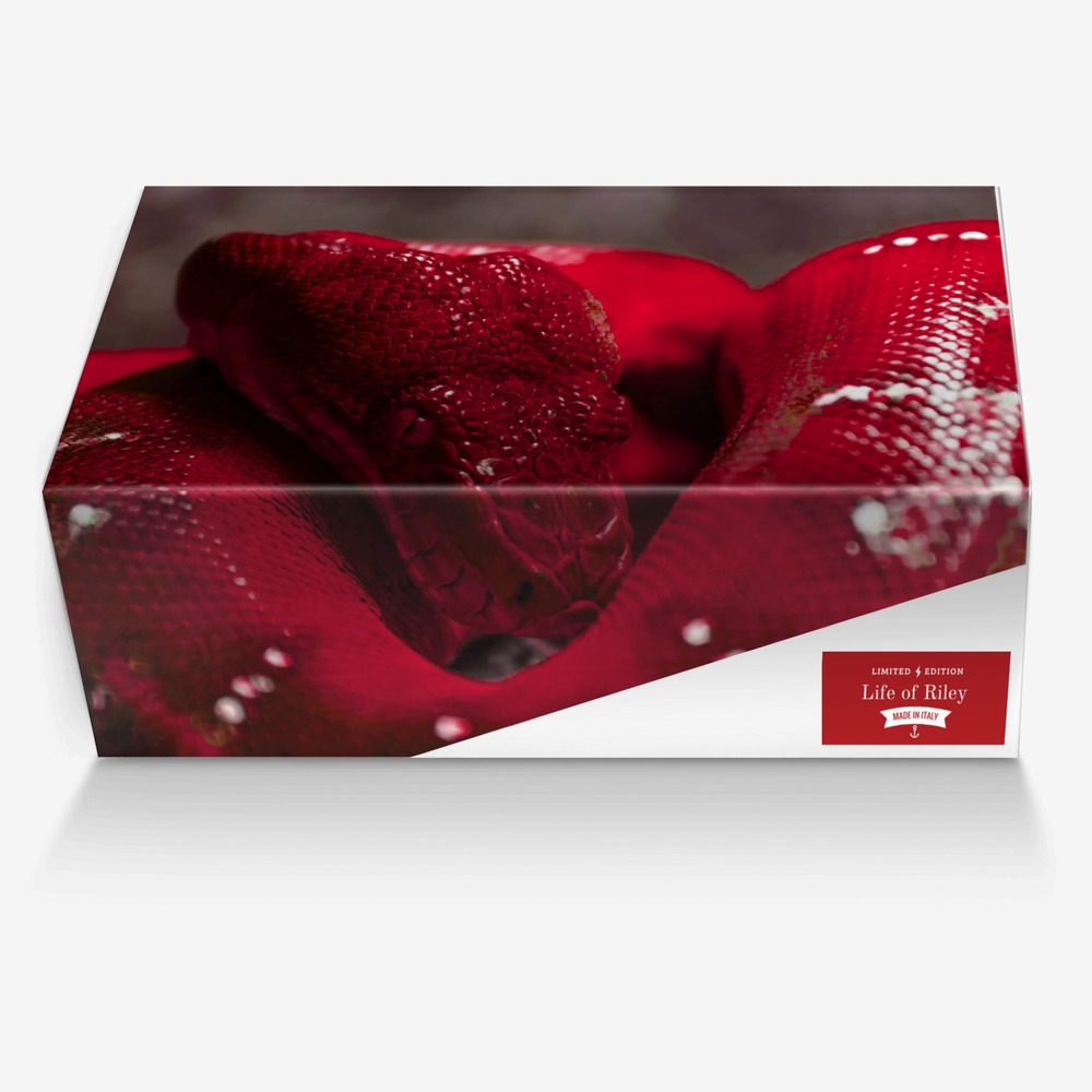 Life of Riley custom made in Italy shoes by Joseph Dunn | Box view