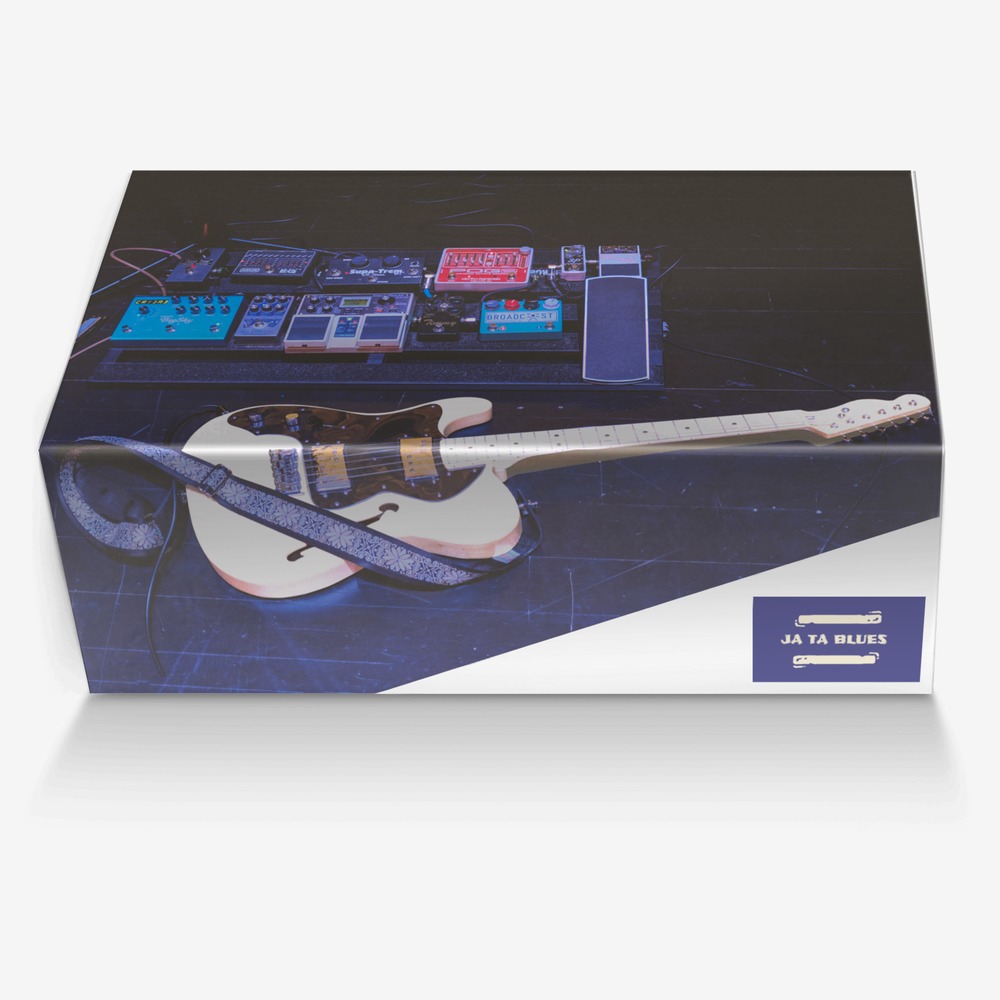 THE BLUES  custom made in Italy shoes by Ja (jarata) Ta | Box view