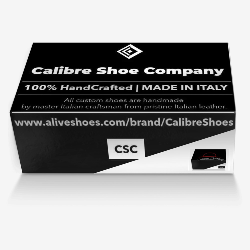 🔺Calibre Kids🔺 custom made in Italy shoes by Antwan Turman | Box view