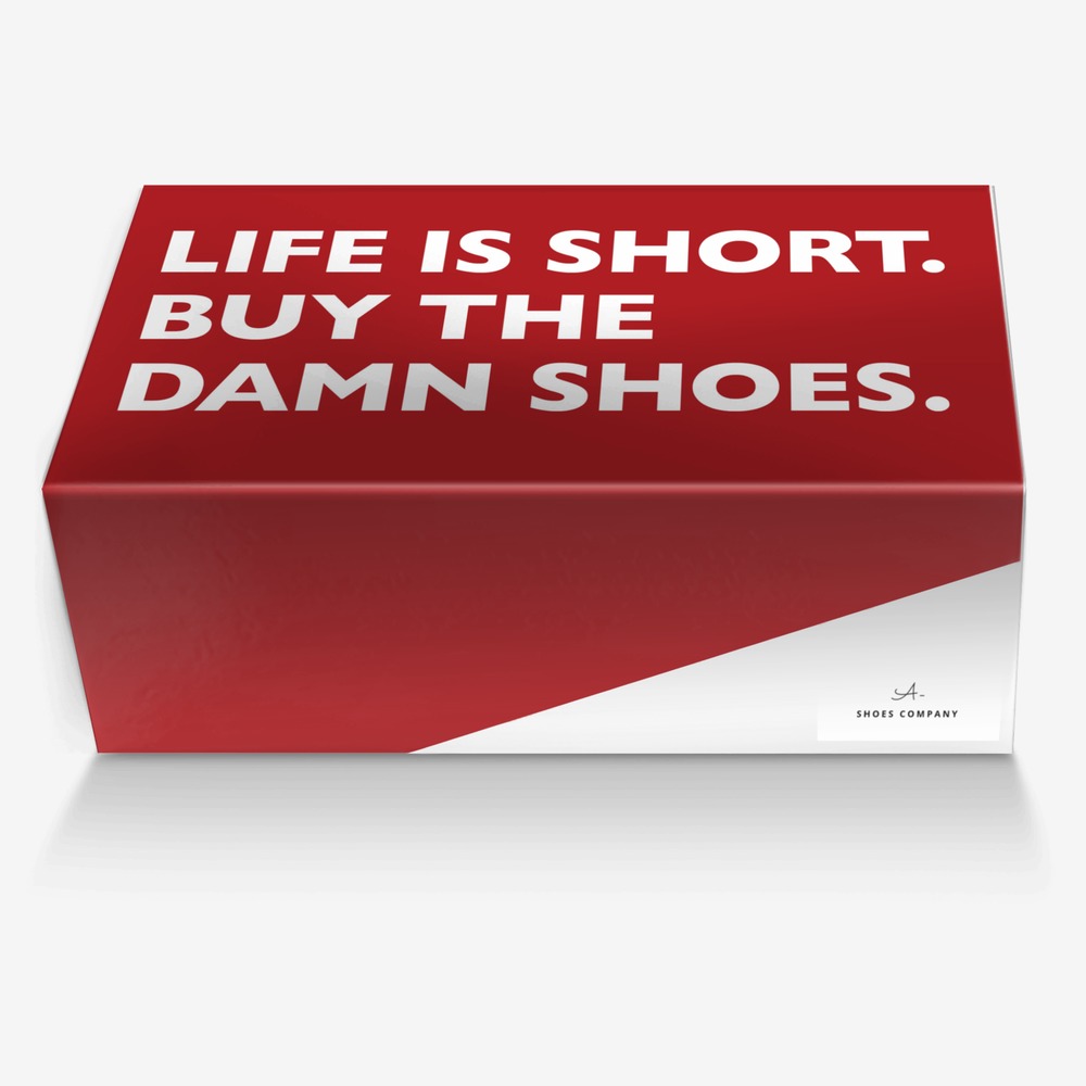 A- Shoes custom made in Italy shoes by Abdullah Deniz | Box view