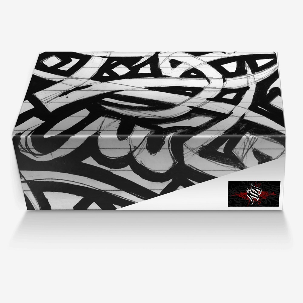 Just a walk custom made in Italy shoes by Hamza Abbuayyash | Box view