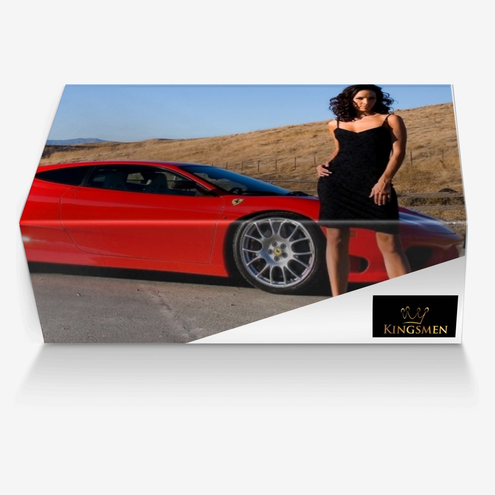 Kingsman custom made in Italy shoes by Farouq Alhindi | Box view