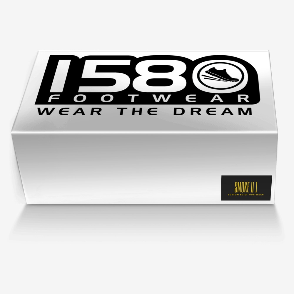 SMOKE U 1 custom made in Italy shoes by Leon Q Allen | Box view