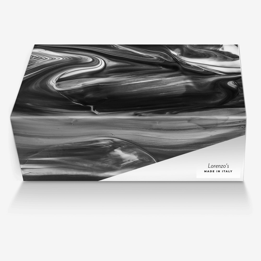 Lorenzo's custom made in Italy shoes by Christina Lorenzo | Box view