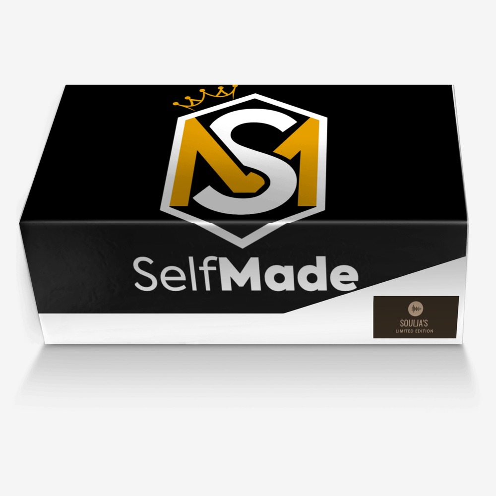 Soulja's  custom made in Italy shoes by Brian Washington | Box view