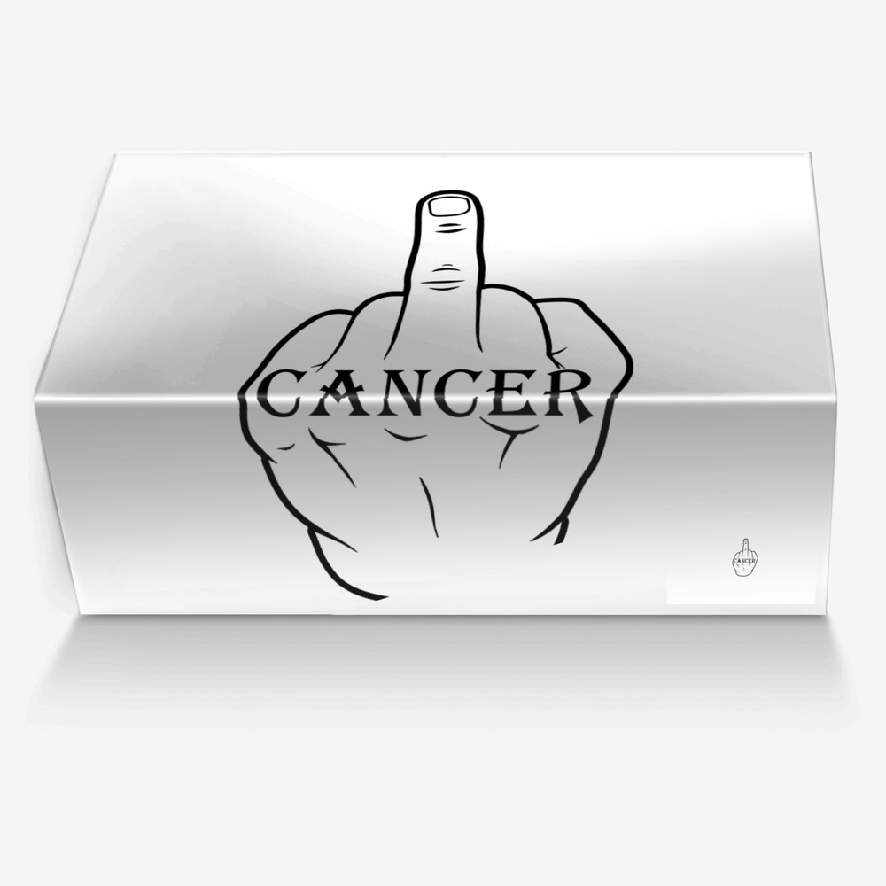 Bye Cancer custom made in Italy shoes by Tony V.harris | Box view