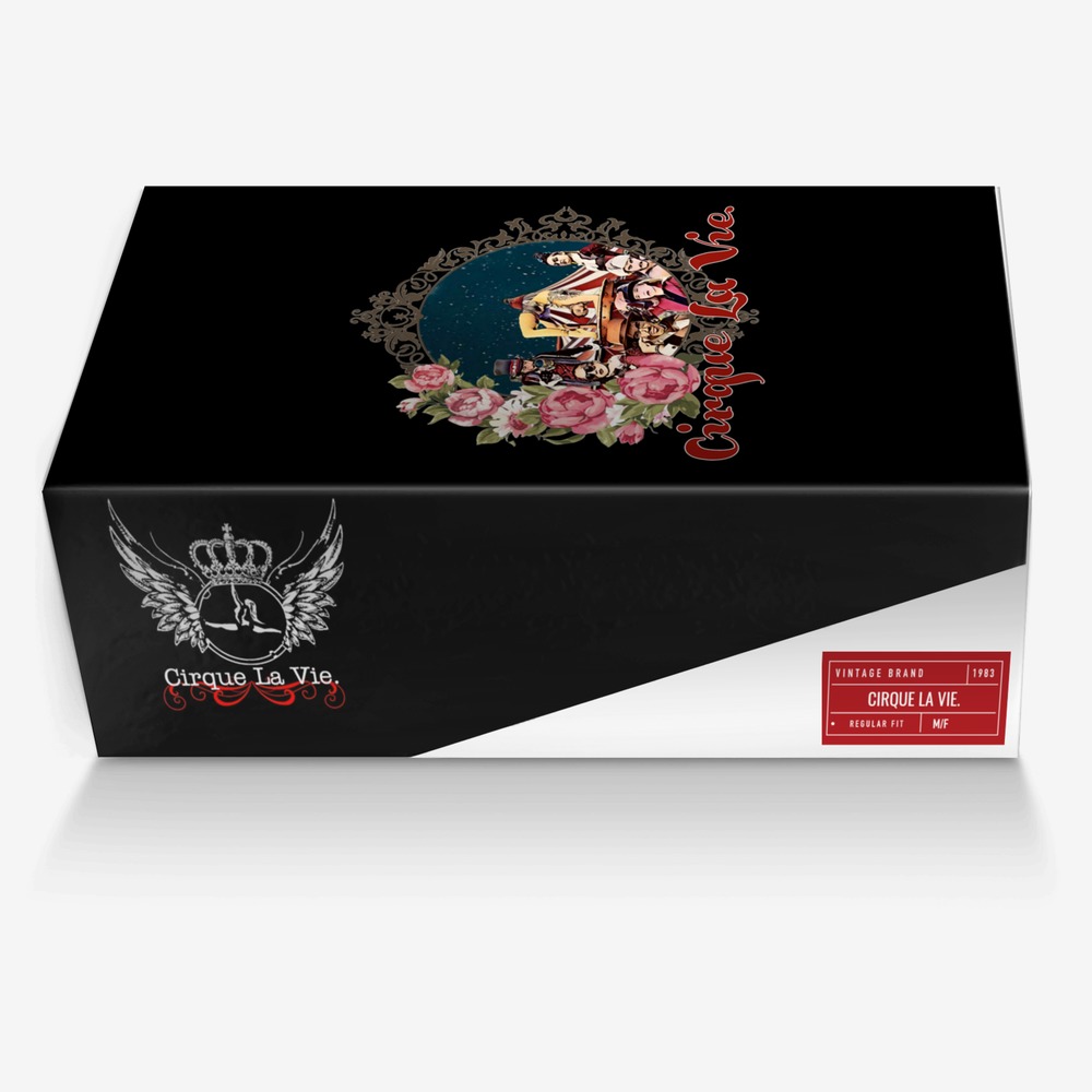 The Sideshow Freak custom made in Italy shoes by Reyie Delgado | Box view