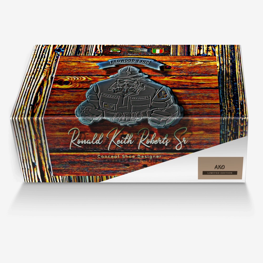 AKO v2 custom made in Italy shoes by Ronald Roberts | Box view