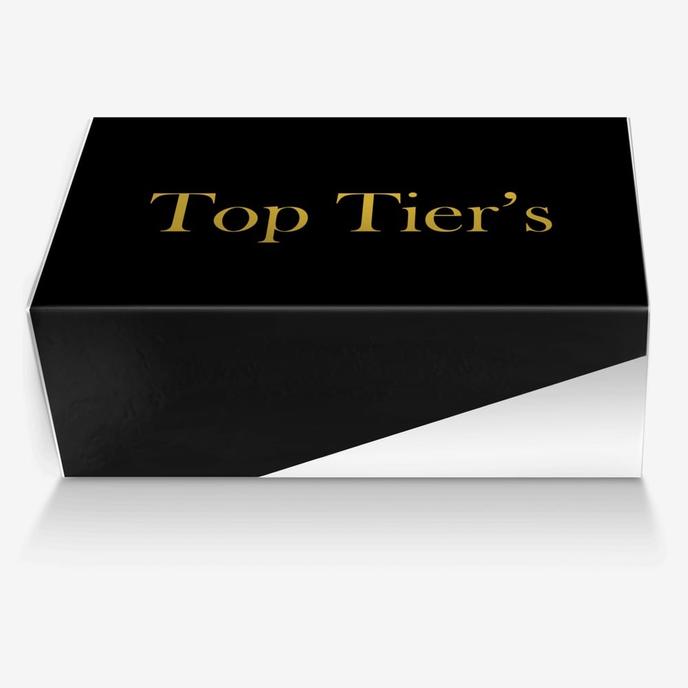 Top Tier Blues custom made in Italy shoes by Jason Super Star | Box view