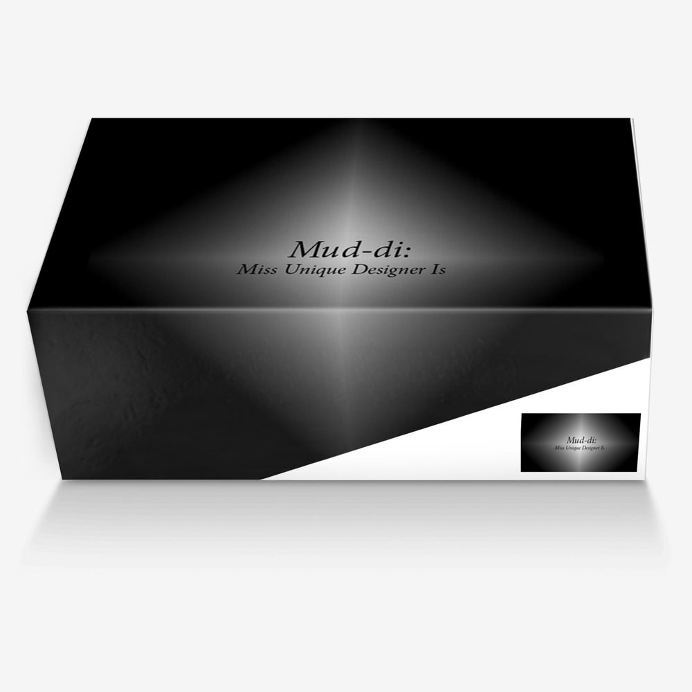 Mud-di custom made in Italy shoes by Mud-di: Miss Unique Designer Is | Box view