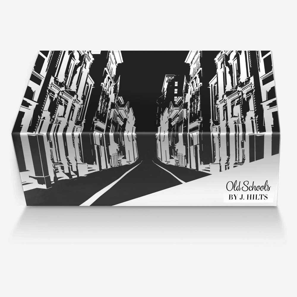 Old Schools custom made in Italy shoes by James Hilts | Box view