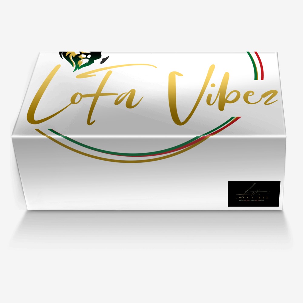 LoFa Vibez custom made in Italy shoes by Sharita Bundoo | Box view