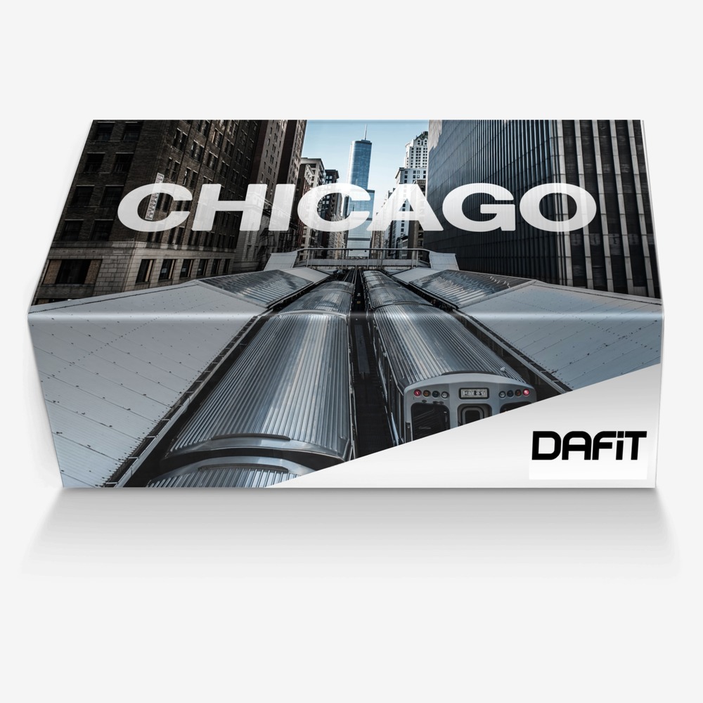 DAFIT TRACK custom made in Italy shoes by Michael Brownlee | Box view