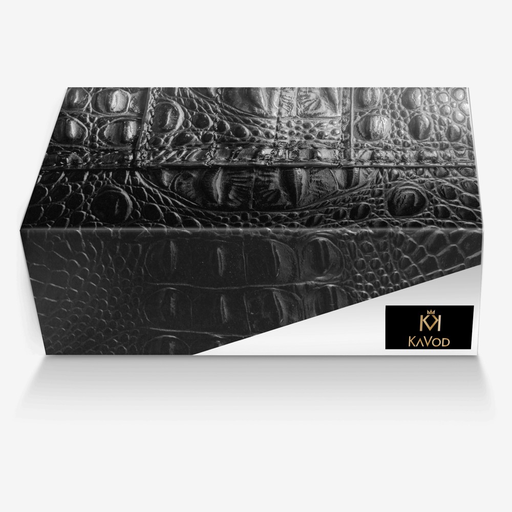 KaVod Collection  custom made in Italy shoes by Naim Collins | Box view