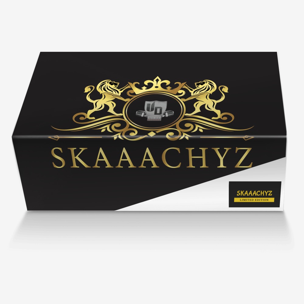 SKAAACHYZ custom made in Italy shoes by Curtis Knight | Box view