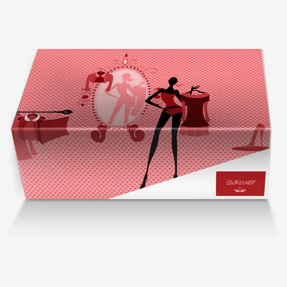 DIVAS custom made in Italy shoes by Julia Lewis Lewis | Box view