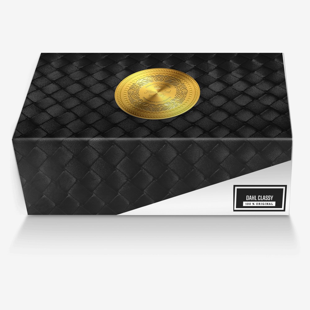 The Christopher  custom made in Italy shoes by Dahl Johnson | Box view