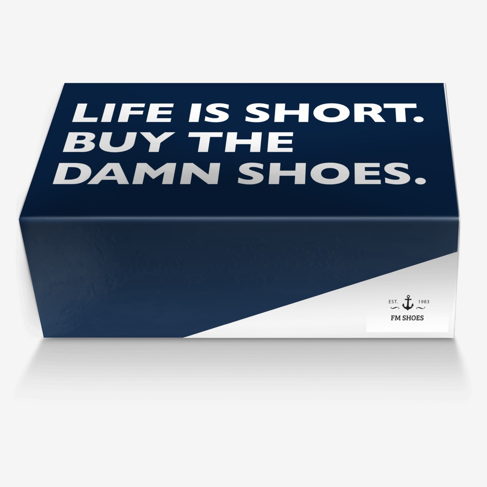 FM Shoes custom made in Italy shoes by Fatma Memişoğlu | Box view