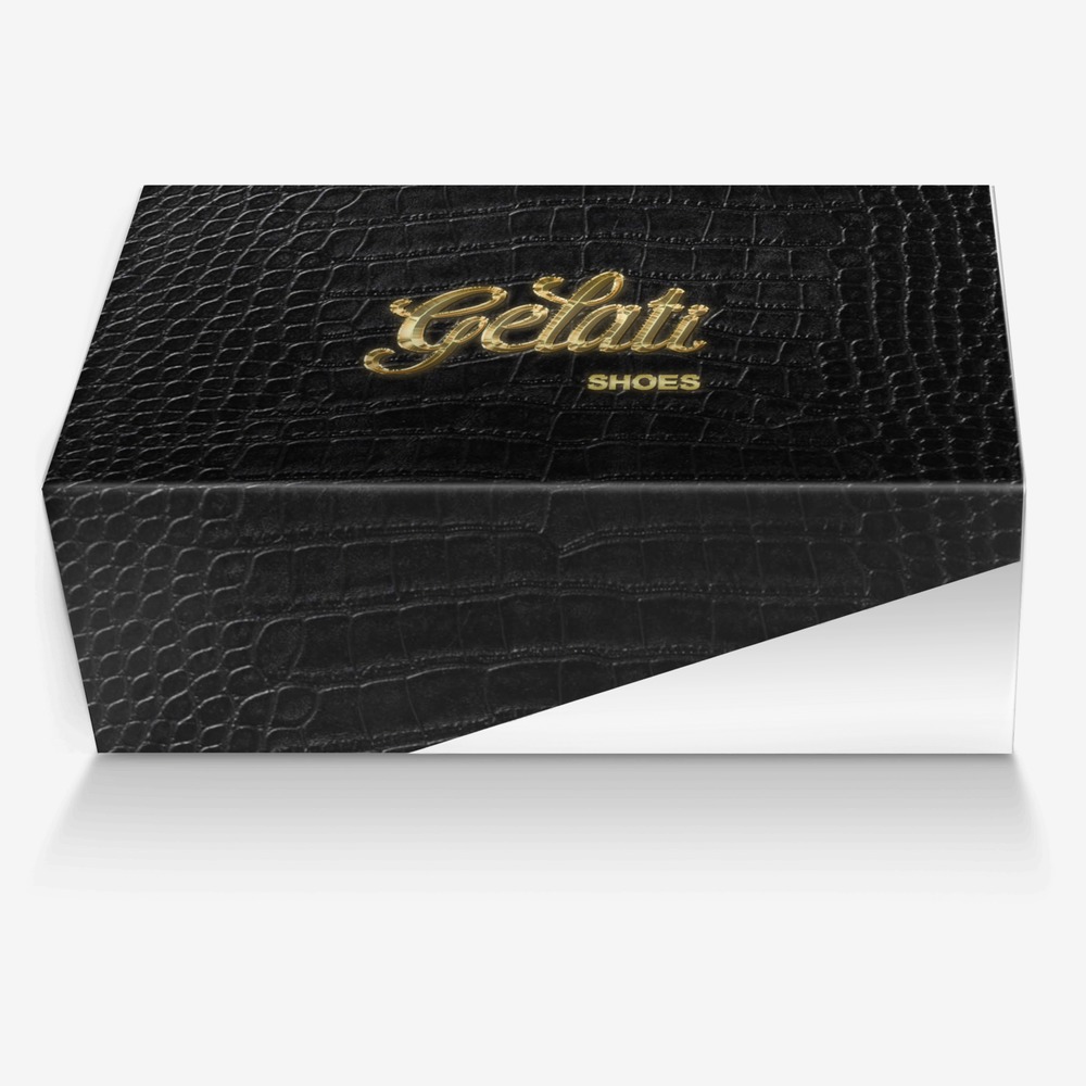 Stefano custom made in Italy shoes by Craig David | Box view