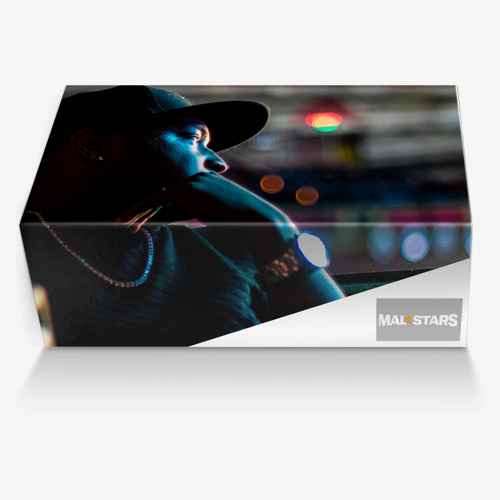 Mal-Star (RunX) custom made in Italy shoes by Jamal Mccoy | Box view