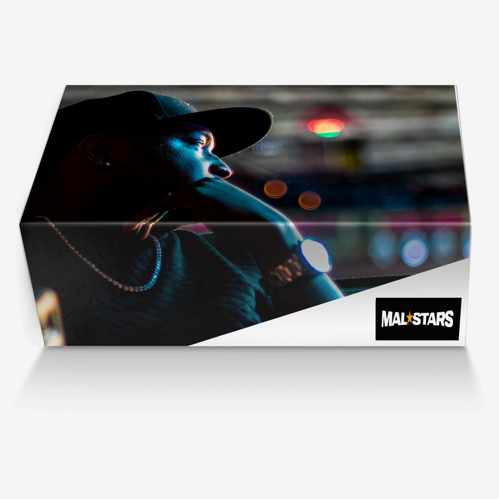 Mal-Star ICE custom made in Italy shoes by Jamal Mccoy | Box view