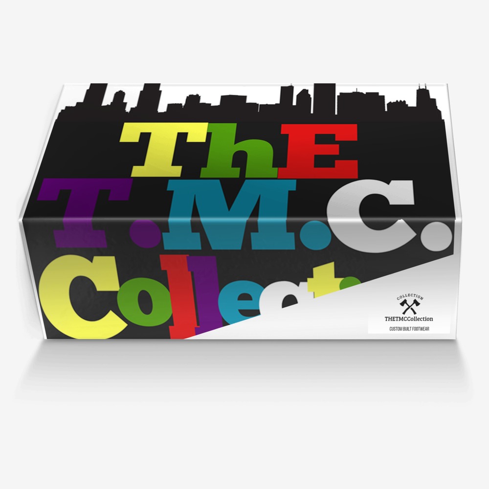 T.M.C. Twist custom made in Italy shoes by Terry Collins | Box view