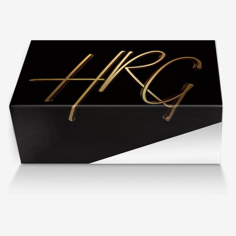 Dark Nights 3 custom made in Italy shoes by Harold Gray | Box view
