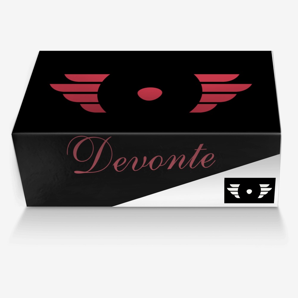 DEVONTE  custom made in Italy shoes by De'Andre Brister | Box view