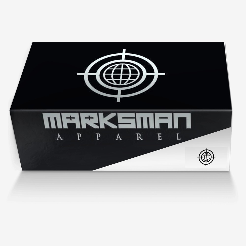 Sharpshooter custom made in Italy shoes by Marksman Apparel | Box view