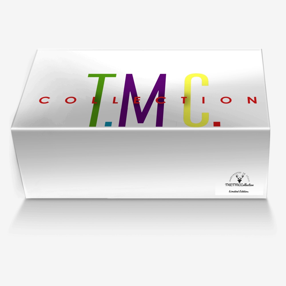 T.M.C. Off Whites custom made in Italy shoes by Terry Collins | Box view